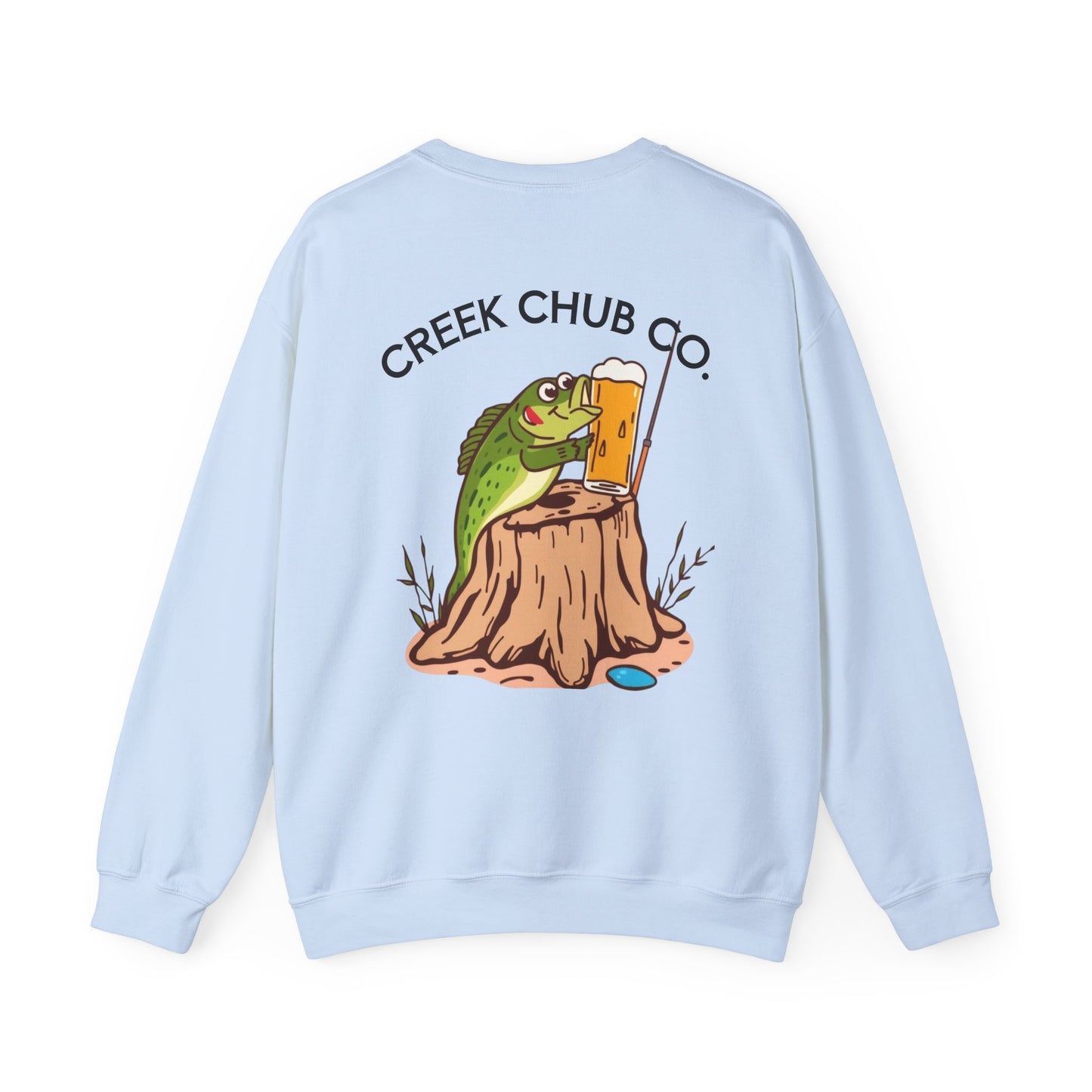 Creek Chub Crewneck (Foaming Fish)