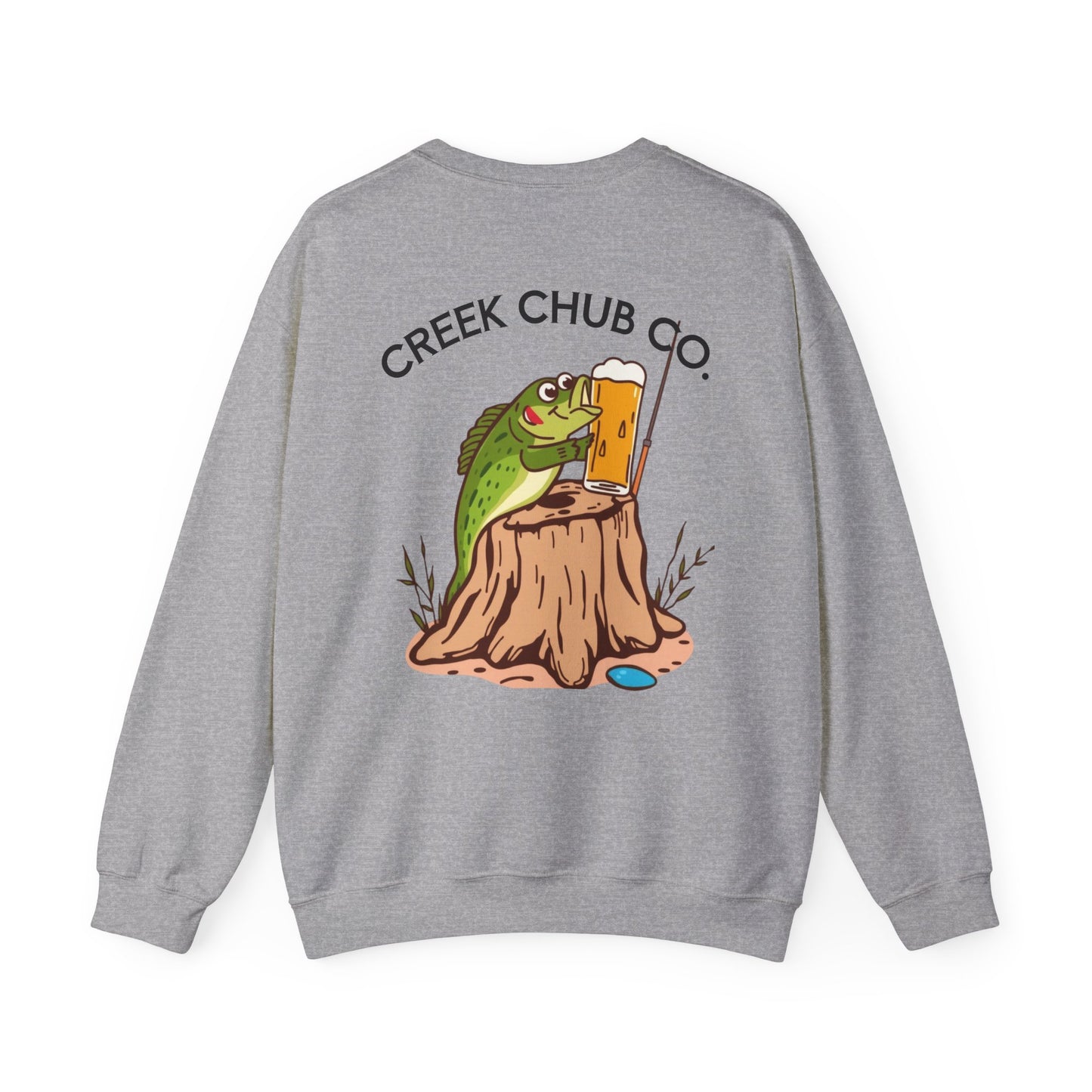 Creek Chub Crewneck (Foaming Fish)