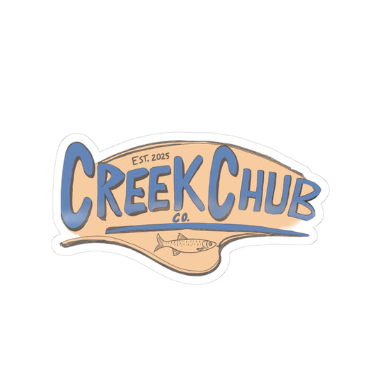 CREEK CHUB CO STICKER (3"x3")