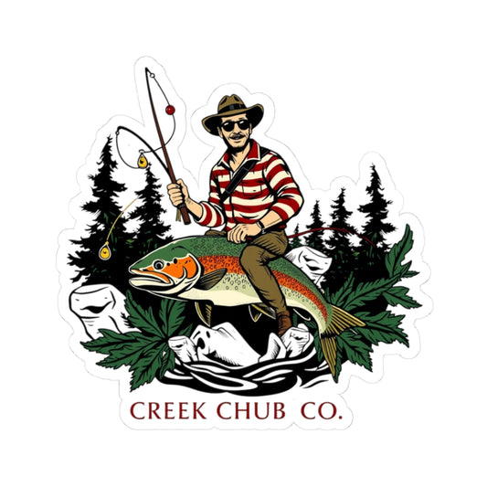 Creek Chub Co Sticker (Trout Wrangler)