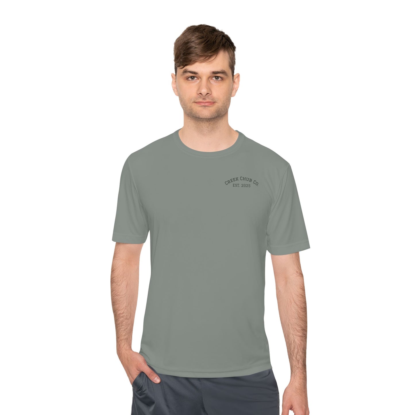 Creek Chub Co Athletic Tee (Strummin' Fish)