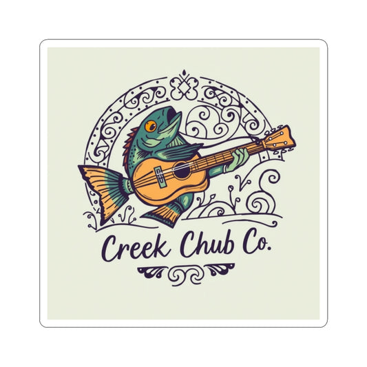 Creek Chub Sticker (Fish & Guitar)